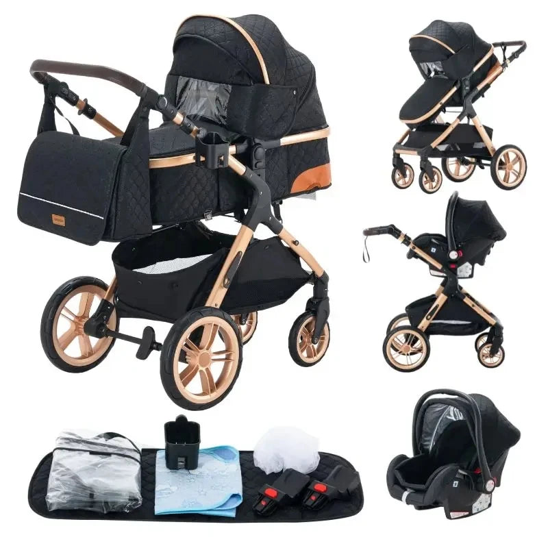 Voici la poussette Trio Tout Terrain Sweet Baby : pratique, confortable et ultras complète