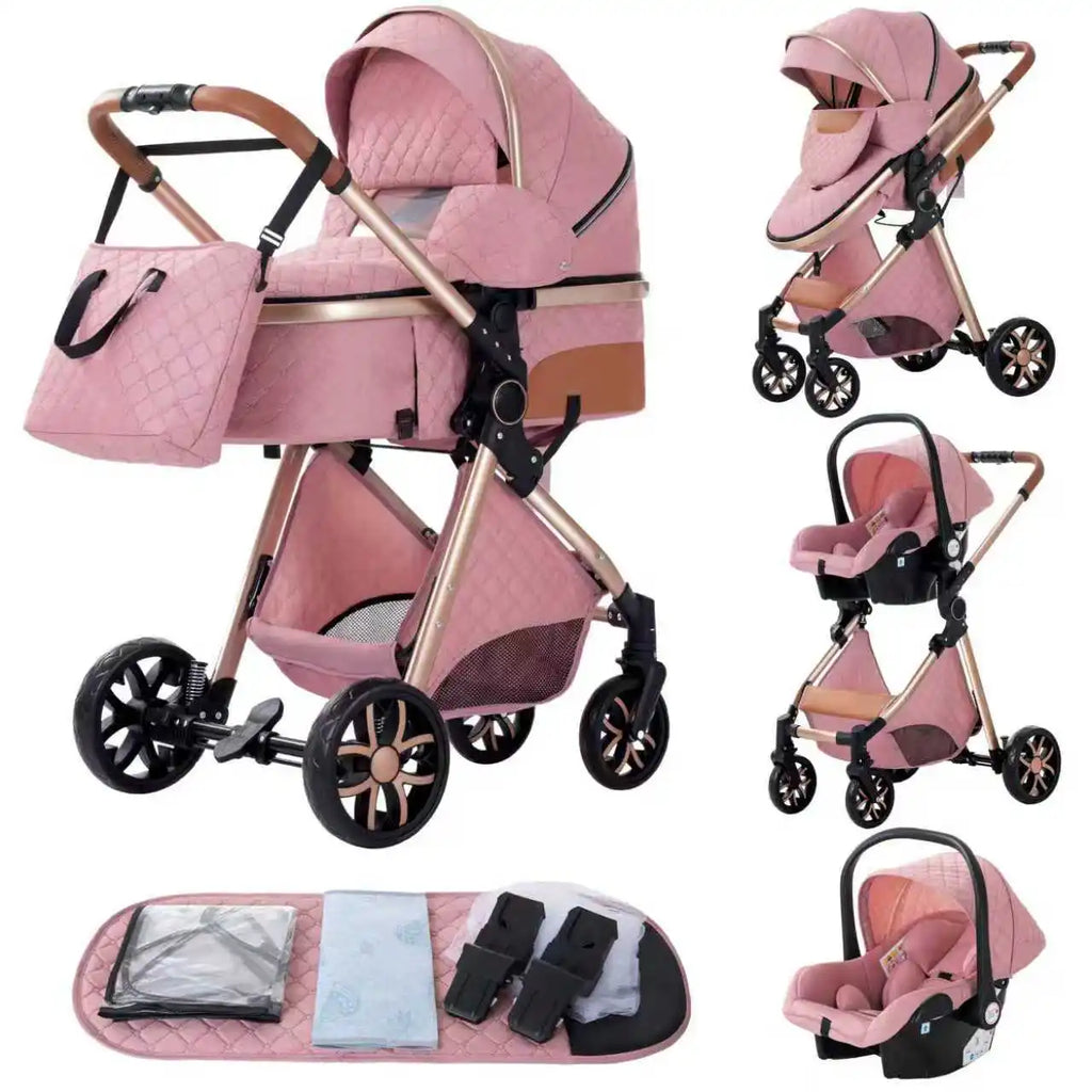 Voici la poussette Trio Tout Terrain Sweet Baby : pratique, confortable et ultras complète